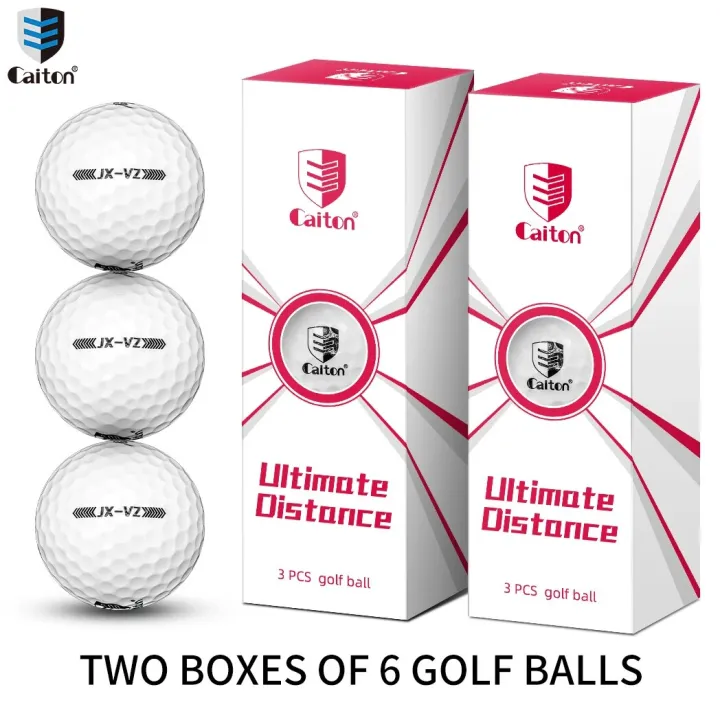 Caiton%203/6Pcs%20Extreme%20Distance%20Golf%20Balls%20Double%20Layer%20High-Energy%20Core%20Aerodynamic%20Stable%20Flight%20Soft%20Feel%20Practice%20Play%20Set%20-%20Image%208