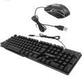 T-Wolf Tf200 Wired Gaming Keyboard and Mouse Combo. 