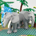 NEW Animals World Scene Elephant Male Elephant Camel Elk Gorilla Giraffe Horse Parts Building Blocks Model Sets Bricks Kids Kits. 