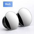 SEAMETAL Rimless Car Convex Mirror Wide Angle Strong Suction Cup Blind Spot Mirror 360-Degree Safe Rear View Mirror for Parking. 