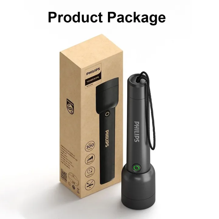 Philips%20LED%20Flashlight%20With%20USB%2018650%20Rechargeable%20Battery%204%20Lighting%20Modes%20Waterproof%20Outdoor%20Camping%20Self%20Defense%20Flashlights%20-%20Image%207