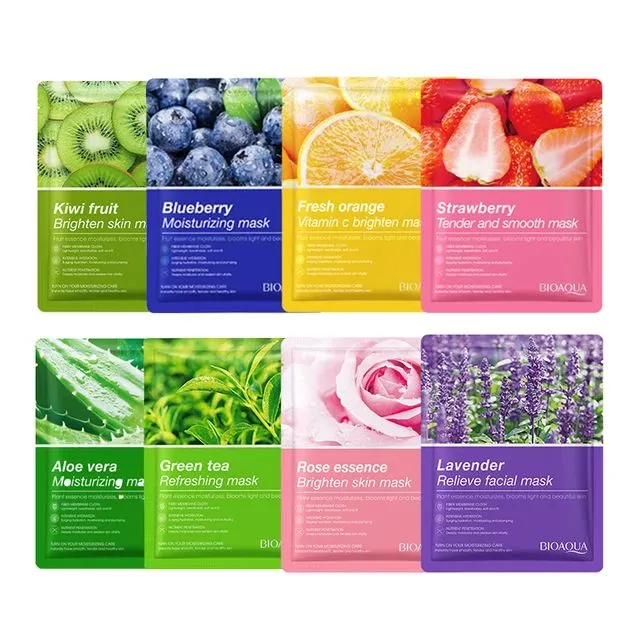 BIOAQUA%20plant%20fruit%20mask%20hydrating%20moisturizing%20skin%20color%20skin%20care%20Sheet%20Mask%20-%20Image%202