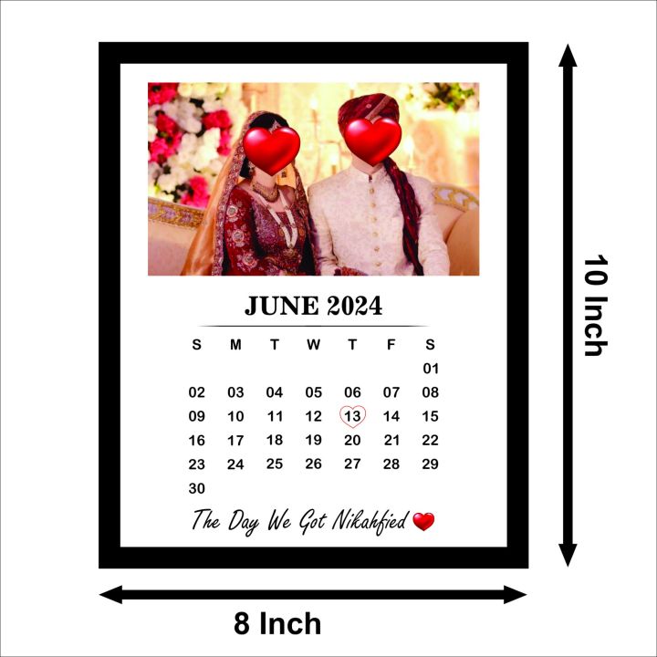 8%20x%2010%20Inch%20Customized%20Happy%20Aniversary%20Photo%20Frame%20%7C%20Husband%20And%20Wife%20Photo%20Frame%20Gift%20-%20Image%203