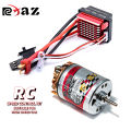 RCXAZ 540 Brushed Motor 12T-40T ESC 320A Speed Control Combo Set Hill Climb Drift Racing Waterproof for 1/10 RC Cralwer Car/Boat. 