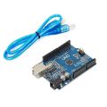 Arduino Uno R3 Microcontroller and Usb Cable original italy. 