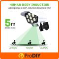 Dummy CCTV sensor solar light Outdoor Lighting. 