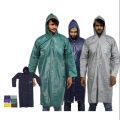 Waterproof PVC Raincoat for Men & Women – Lightweight & Durable. 