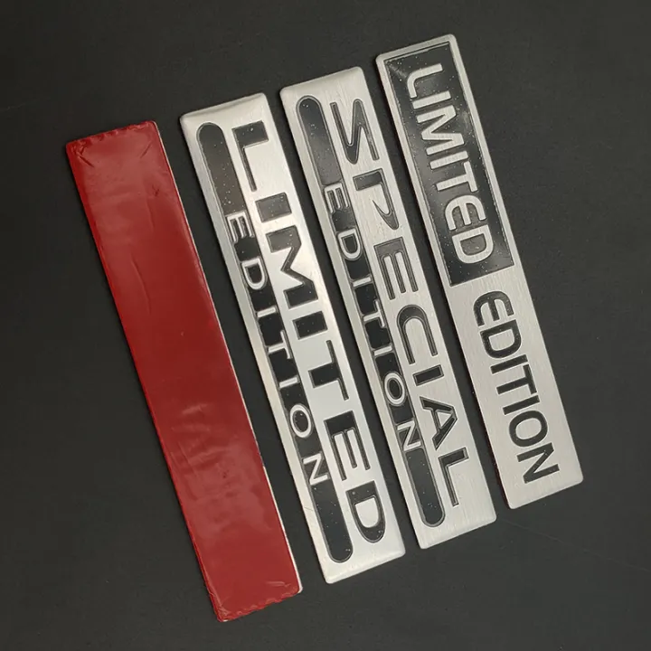 3D%20Metal%20Aluminium%20Silver%20Black%20Logo%20LIMITED%20EDITION%20Emblem%20Car%20Fender%20Badge%20Trunk%20Decal%20LIMITED%20EDITION%20Stikcer%20Accessories%20-%20Image%202