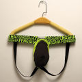 Fashion Men's Underwear Backless Jockstrap U Pouch Low Waist Panties Mesh Breathable Thongs. 
