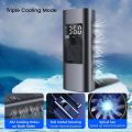 Smart Wireless Portable Air Pump | Automatic Digital Tyre Inflator with LCD Display | Rechargeable Cordless Air Compressor for Car, Bike, Bicycle & Sports Equipment | Preset & Memory Function". 