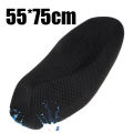 Summer Cool 3D Mesh Motorcycle Seat Cover Breathable Scooter Seat Covers Cushion Anti-Slip cover Grid Protection pad.