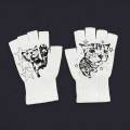 Cute cat print, unique hip-hop, American-style, Y2K millennial, 2026 new gloves, cosplay accessories, gloves. 