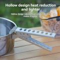 Heat-Resistant Alloy Pot Clip - Anti-Scalding Bowl Gripper for Kitchen & Outdoor Cooking, Food Safe Dish Clamp Accessory. 