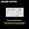 Waterproof Semi-permanent Tattoos,Thorn Rose, Roman Numeral Temporary Tattoos,Botanical, Wrist Tattoos,Lasts 1-2 Weeks. 