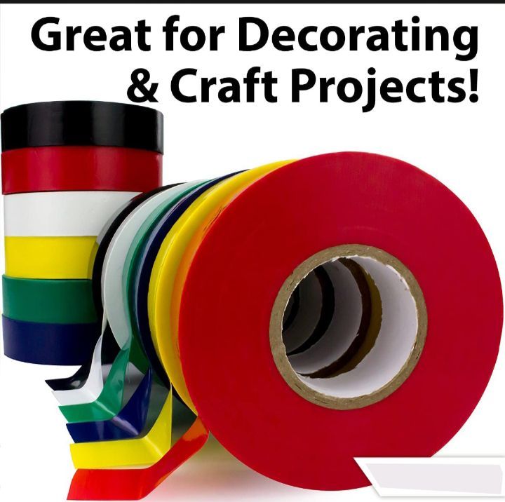 6 PIECE 6 COLOUR OSAKA PVC TAPE