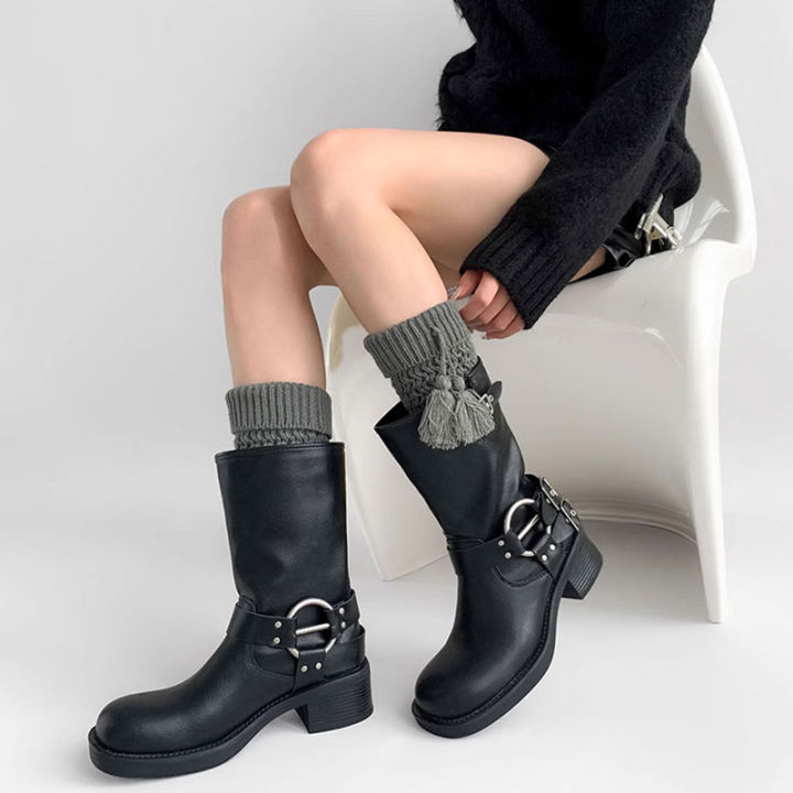 Boot%20Cuffs%20Socks%20Women%20Leg%20sleeves%20Short%20Fashion%20Knit%20Boot%20Cuffs%20Topper%20Socks%20Winter%20Warm%20Knitted%20Boot%20Socks%20-%20Image%203