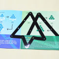 Nine Ball Paper Billiards Stand Positioning Swinging Ball Patch Opening Ball Sticker Strong Adhesive Billiards Sticker. 