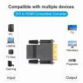 DVI 24+1 to HDTV Adapter Bi-Directional HDTV to DVI Cable adapter Coupler DVI to HDTV Cable Converter For Monitor TV PC PS4 Xbox. 