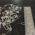 20-100pcs Metal Universal smile Sim Card Tray Pin Ejecting Removal Needle Opener Ejector For Mobile Phone. 
