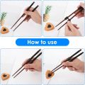 5 PCS Reusable Chopsticks Helpers Training Chopstick Hinges Connector Practice Chopstick Helper for Adult Kid Beginner Traniner.