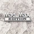 2PCS Mad Max Edition Emblem Sticker Badge Fender Funny Decals Car Truck Replacement Door for Universal Vehicle SUV Motorcycle.