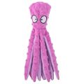 Dog Vocal Toys Octopus Non-stuffed Soft Plush Toy Puppy Educational Teething Chew Toys Pet Supplies for Small Medium Dogs. 