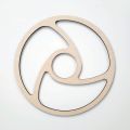 Acrylic Router Template, Router Inlay Template for Woodworking, Round Swirl ROUTER TEMPLATE - Durable Handmade Tool Templates.