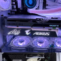 Universal Graphics Card Bracket Holder & GPU Support, ASUS TUF AORUS ROG Brand Belief, 5V 3Pin ARGB MOD Gamer Case Decoration. 