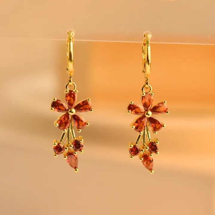 Luxury%20Gold%20Color%20Flower%20Shape%20Women%20Drop%20Earrings%20Inlaid%20Shiny%20Multicolour%20Cubic%20Zirconia%20Top%20Quality%20Fashion%20Banquet%20Jewelry%20-%20Image%204