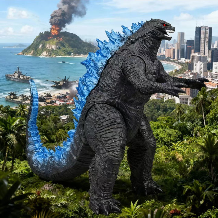 Godzilla Moveable Figure Godzilla Figure King Gift Of The Monsters Toys Godzilla Model Figma ...