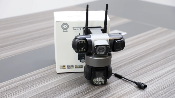 V380 Network 6MP Real Triple Lens Outdoor Camera Waterproof HD Outdoor Camera