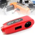 Motorcycle Handlebar Grip Brake Lever Lock, Handlebar Safety Lock Universal, Anti-theft Brake Level Lock With 2 Keys. 