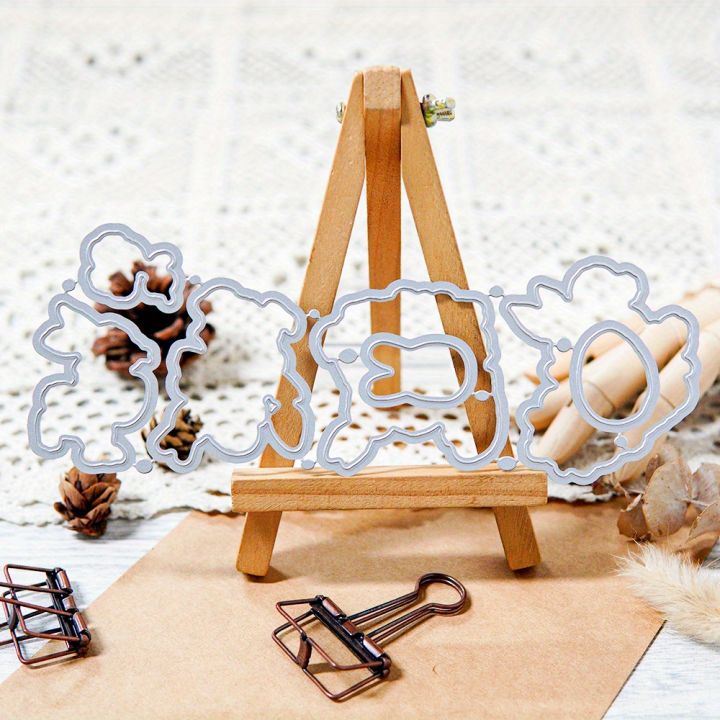 1%20set%20Original%20Design%20Easter%20Bunny%20And%20Dwarf%20Clear%20Stamp%20And%20Cutting%20Dies%20Bundle-Includes%20Metal%20Dies,Knife%20Mold,Silicone%20Stamps%20-%20Image%204