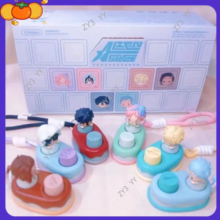 【In Stock】Genuine Alien Stage Sunny Doll Series Blind Box Mechanical Keycaps Cute Ivan Luka Mizi Till Toy  Halloweentrend