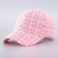 Plaid Baseball Cap - Lightweight, Adjustable, and Breathable for Autumn/Winter Outdoor Activities. 