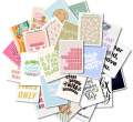 25pcs Inspirational Quote Stickers – Aesthetic Motivational Decals for Laptops, Water Bottles, Journals & Scrapbooking. 