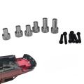 1 Set For 1/12 Modified Big Wheel Special Upgrade Parts MN82 MN82S Metal Car Shell Raise The Column Heighten Bracket. 