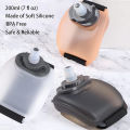 1pcs Wrist Water Bottle, Wearable HandsFree Silicone 200 ml Running Water Bottle, Sports Portable Fitness Cycling Marathon Rock. 
