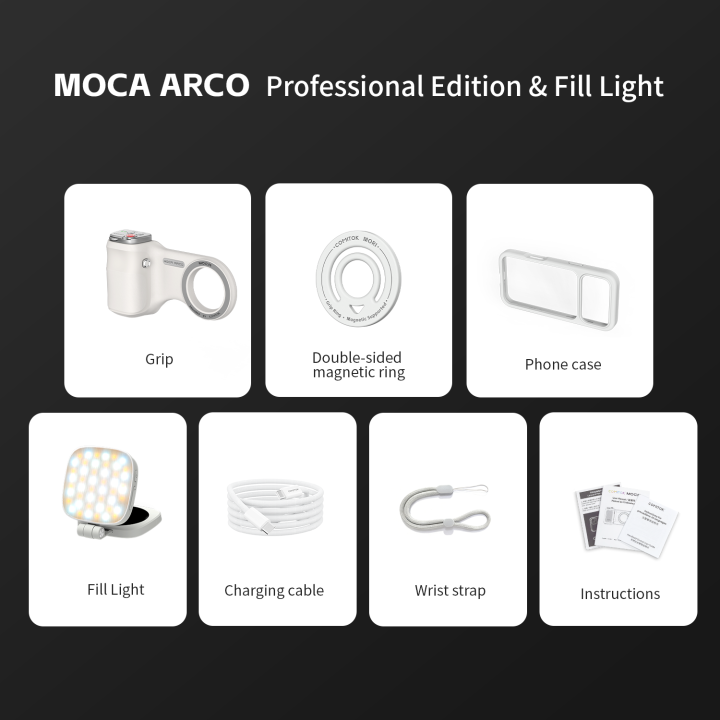 COMITOK%20MOCA%20ARCO%20Magnetic%20Camera%20Grip%20for%20iPhone%20Series%20Detachable%20Remote%20IOS17/18/26%20Handle%20Holder%20for%20Vlog%20Recording%20Selfie%20-%20Image%207