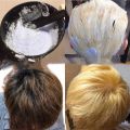 CRUSET Hair Color Bleaching Cream Powder Gold 100ml. 