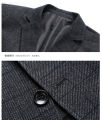 Blazer's New Outdoor Men's Fashion, Sporty and Slimming British Style Business Gentleman's Versatile Wedding Checkered Blazer. 