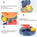 2-7 Layes Track Rolling Ball Pile Tower Early Educational Toy for Babies Rotating Track Educational Stacking Toy for Kids Gift. 