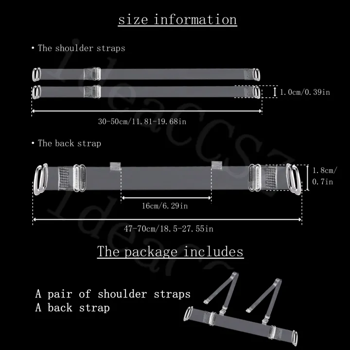 Women's%20Elastic%20Transparent%20Silicone%20Adjustable%20Invisible%20Sticky%20Bra%20Back%20Strap%2050/70cm%20Extended%20Thickened%20-%20Image%206