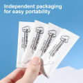 750/500/250/10PCS disposable dental floss sticks, individually packaged, suitable for essential post meal cleaning tools for tra. 