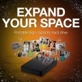 SEAGATE EXPANSION USB 3.0 PORTABLE EXTERNAL Hard DRIVE 1/2TB 750GB 640GB 500GB 320GB 250GB 160GB 80GB PORTABLE HARD DISK, EXPANDABLE STORAGE, PLUG AND PLAY PC/LAPTOP. 