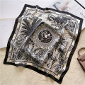 2024 Popular Square Shawls Luxury Sunscreen Satin Kerchief Four Seasons 90X90CM Silk Scarves Fashion Letter Headcloth Scarf Bag. 