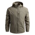 Spring Men Outdoor Waterproof Jacket Plus Size Windbreaker Rain Coat Breathable Fishing Camping Jackets Male Clothing.