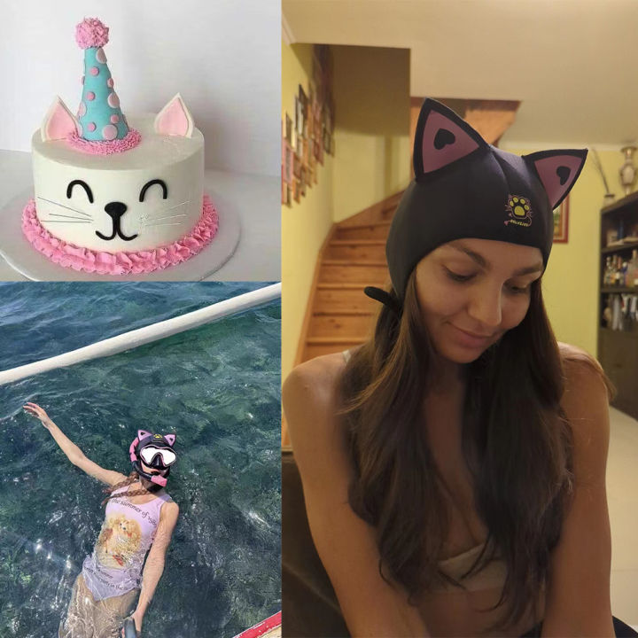 Cat%20Ears%20Diving%20Hood%203mm%20Neoprene%20Wetsuit%20Hood%20Cute%20Women%20Swim%20Cap%20for%20Surfing%20Snorkeling%20Water%20Sports%20Surf%20Diving%20Hat%20-%20Image%203
