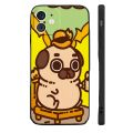 P-Puglie Dog Pug Phone Case Silicone Soft For IPhone 16 15 14 13 12 11 Plus Pro Max Plus. 