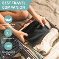Newest Airplane Foot Hammock Airline Foot Rest With Removable Pad Adjustable Strap Foot Hammock With Menory Foam For Travel. 